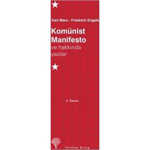 Communist Manifesto and Articles About Friedrich Engels, Karl Marx Procedure Book Publishing House General Sequence (TURKISH)