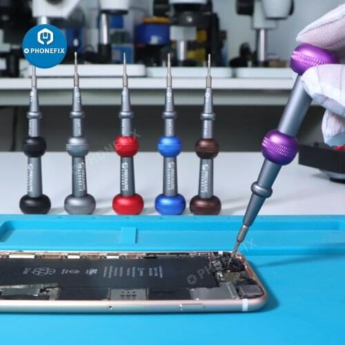Mechanic East tag 2D Precise Screwdriver Professional Alloy Magnetic Small Steel Gun Series for iPhone Watch Opening Repair