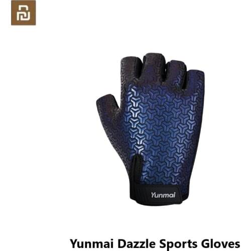 Mijia Yunmai Dazzle Sports Gloves Anti Slip Retractable Horizontal Fitness Gym Hand Protection Gloves Men and women with same