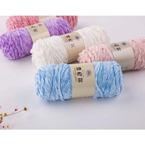Mylb 4ball=400g Velvet yarn Soft protein Cashmere Yarn silk wool baby Yarn crochet knitting Yarn cotton baby wool DIY sweater