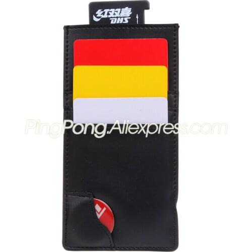 DHS Umpire Tools Set for Official Table Tennis Games Original DHS Ping Pong Measurer / Toss Pin / Yellow Card Umpire Tool Kit