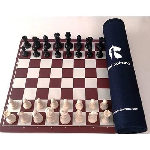 New Chess 94mm (King Length) portable Bag Chess Games Board Games For Kids Miniature Dice Mancala Board Game Travel