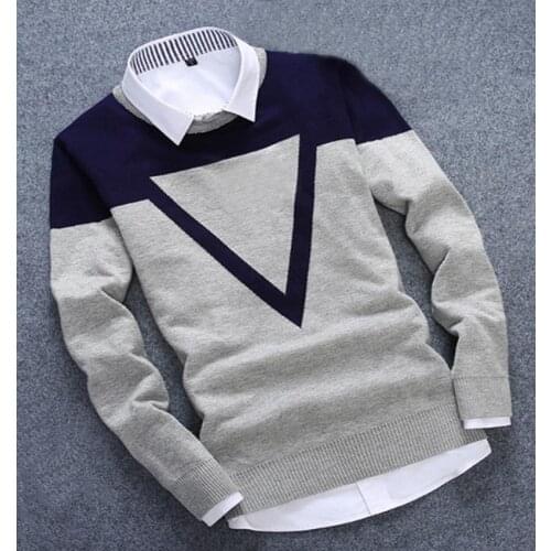 New Design 3 Colos Fashion Winter Man Thick Sweater Men Casual Cotton Fall Autumn Mens Sweaters Keep Warm Winter Pull Homme