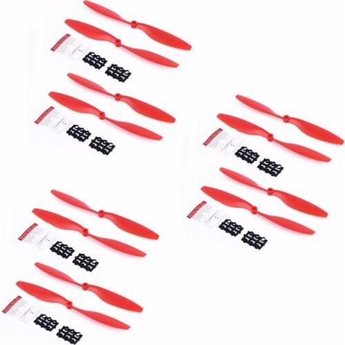 12PCS 1045 Propeller 10X45 Blade for DJI F450 F550 Drone DIY Drone Props Blade Fans Parts for A2212 KV1000 Motor 10inc Propeller
