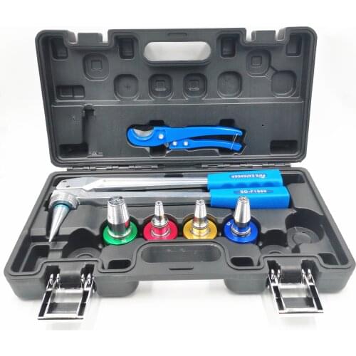 Uponor PEX Pipe Tube Expander 16,20,25,32mm ProPEX Expansion Tool Kit for Water and Radiator Connection