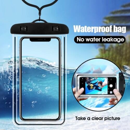 IP68 Universal Waterproof Phone Case Water Proof Bag Mobile Phone Pouch PV Cover For iPhone 12 11 Pro Max Xs Xr 8 7 Samsung