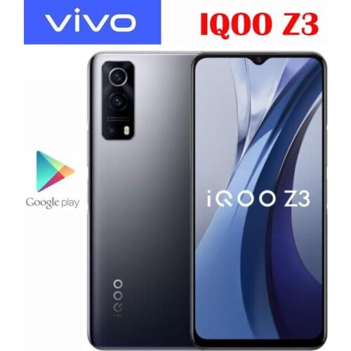 Original New Official VIVO IQOO Z3 5G Cell Phone Snapdragon768G 6.58inch 4400Mah 55W Fast Charge 64.0MP Camera NFC Android 11OS