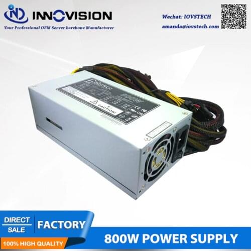 High quality 2U 800W Industrial switch power supply for 2U 3U 4U 6U rackmount chassis workstation server case 100-240v