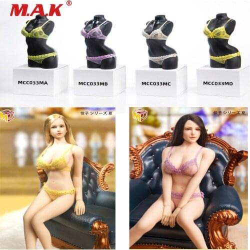 1/6 MCCTOYS MCC033 Female Sexy Bra Underwear Briefs Clothes Fit 12" Female PH TBL Figure Body Dolls
