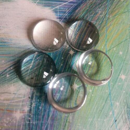 10pcs 6-12mm Mini Optical Glass LED Optics Plano Convex Condenser Glass LED Lens Focal Length Magnifying Glass Lens