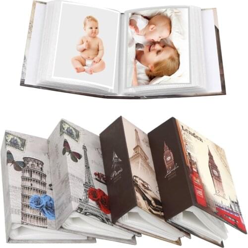 100Pcs Memory Gift Saving Memory Souvenir Pockets Photo Album Instant Picture Case Storage For Kid Birthday Family Wedding