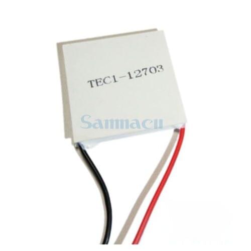 40x40x4.0mm 3A 15.5V 27W TEC1-12703 Thermoelectric Cooler Peltier Heatsink