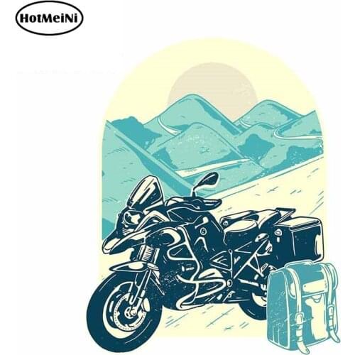 HotMeiNi 13cm x 10.3cm for GS 1200 Road Trip Motocycle Car Sticker Vinyl Waterproof Surfboard Motorcycle Helmet Decal