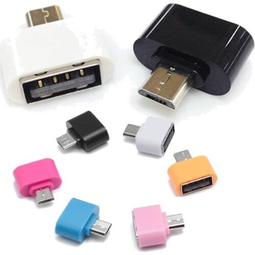 Hot Sale 2pcs Mini OTG Cable USB OTG Adapter Micro USB to USB Converter for Tablet PC Android