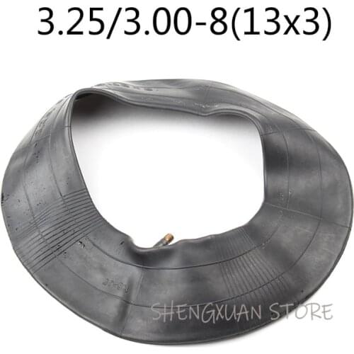 Hot sale 3.25/3.00-8 13x3 Inner Tube with Straight Valve Stem for 8 Inch Wheelbarrow Scooters Mini Chopper Tire Go Kart ATV