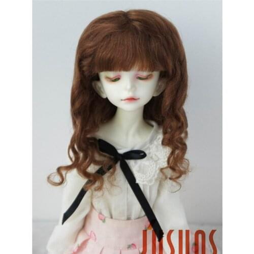 JD162 1/6 1/4 YOSD MSD Romantic Sauvage mohair doll wigs Size 6-7inch 7-8inch BJD wigs BB doll accessories