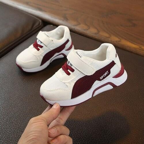 Boy Girl Autumn Children Casual Shoe 1-5 Years Old Tide Kid Soft Bottom Breathable Sneaker Non-slip Buffer Toddler Running Shoes