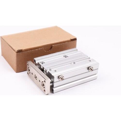 MGPM12 MGPM16 Bore 10-175 Compact pneumatic air cylinder with guide rod cylinder MGPM20-10 MGPM20-20 MGPM20-30