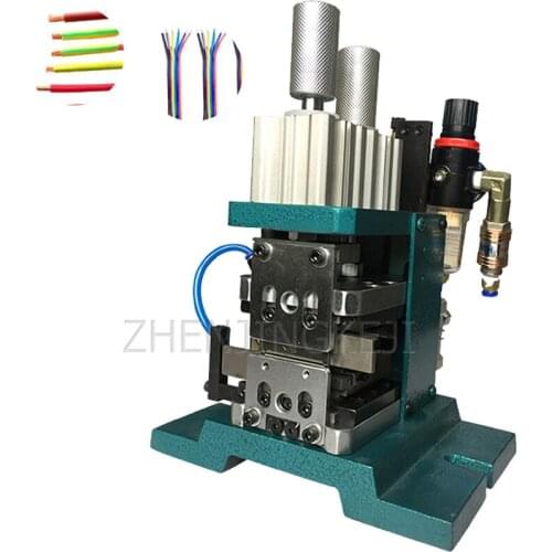 Pneumatic Stripping Machine Cutting Line Peeling Tools Multi-Core Wire Cable Automatic Twisted Wire Small Hot Dialing Equipment