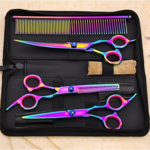 Primium Pet Scissor Straight Thinning Pro Dog Hair Grooming Cuter Trim Comb Shearing Animal Clipper for Dropshipping UK Dropship
