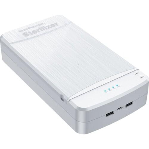 Quick UV Light Phone Sterilizer Box Jewelry Phones Cleaner USB Personal Sanitizer Disinfection Cabinet