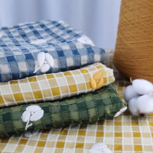 50cm * 125cm / piece,Flower Lattice Embroidery Cloth,Clothing,Skirt,Bag,Tablecloth,Curtain,Decorative Fabric,DIY Manual Material