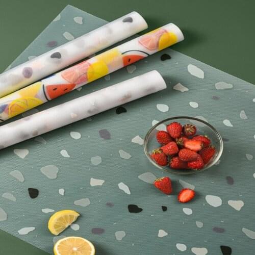 1 Pcs Cuttable Drawer Pads Moisture-Proof Kitchen Countertops Refrigerators Non-Sticky Non-Slip Anti-Oil Cabinet Mats Hot Sale