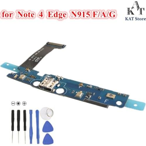 1Pcs New USB Charger Charging Port Dock Connector Flex Cable For Samsung Galaxy Note Edge N915F N915A N915G Replacement Parts