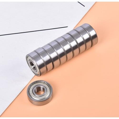 10pcs/lot ABEC 7 608ZZ Shafts Bearings Roller Scooter Ball Bearings Skate Skateboard Wheels Silver Stainless Steel Bearings