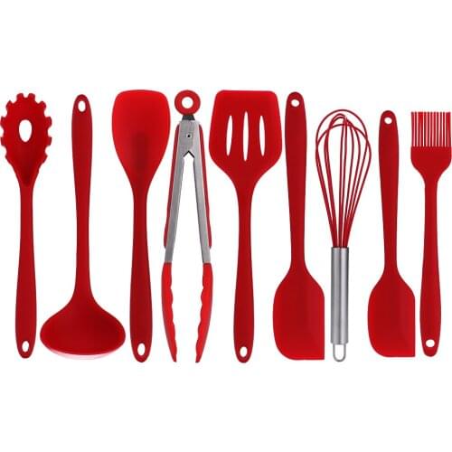 10pc Silicone Baking Nonstick kitchenware Cookware Cooking Tool Gadget Set Kitchen Gadgets Accessories Tools