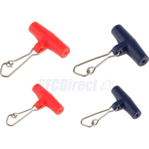 20Pcs/lot Fishing Sinker Slides with Hooked Snap Zip Slider Connector Swivels for Braid Line