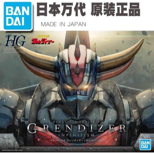 Bandai HG 1/144 GREAT MAZINGER Z Grendizer Kaiser Gundam Mobile Suit Assemble Model Kits Action Figures Plastic Model Toys