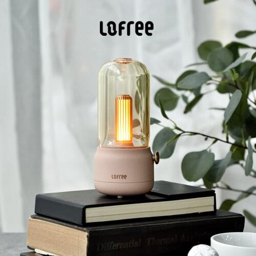 Mijia Lofree Wireless Light USB Charging/Charging Stand adjustable brightness CANDLY Retro 1800k LED Light Candle light