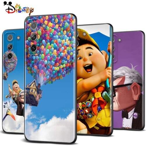 Up Disney movie for Samsung S20 FE Ultra Plus A91 A81 A71 A51 A41 A31 A21S A72 A52 A42 A02S Soft Black Phone Case