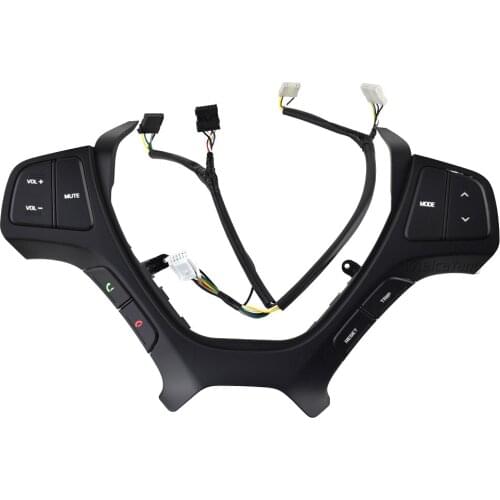 For Hyundai i10 2014 2015 2016 2017 Car Accessories Multifunction Steering Wheel Button Control Switch