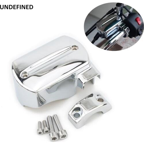 Chrome Motorcycle Master Cylinder Cover for Yamaha V-Star XVS 650 950 1100 1300 1998 1999 2000 2010 2011 2012 2013 Accessories