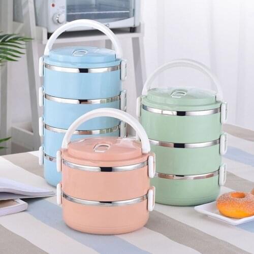 ISHOWTIENDA Lunch Boxes With Heating For Food China