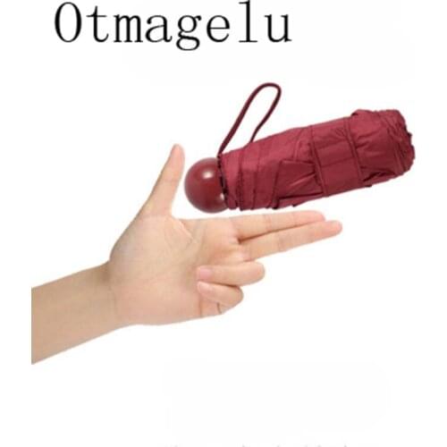 Capsule Mini Folding Rain Umbrellas Pocket Parasol UV Protection Waterproof Portable Travel Umbrellas For women Girls Kids Lady