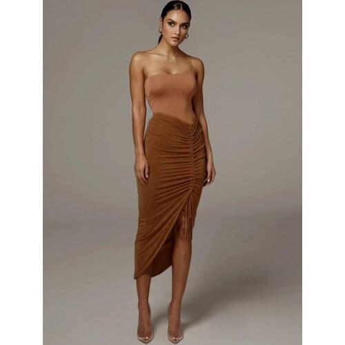 Lygens Women's Midi Skirts