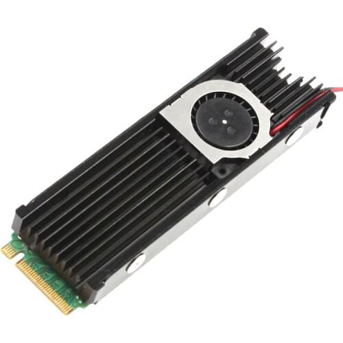 Cooling Warship Fan NVME M.2 Heatsink 2280ssd Metal Sheet Thermal Conductivity Silicon Wafer GDeals