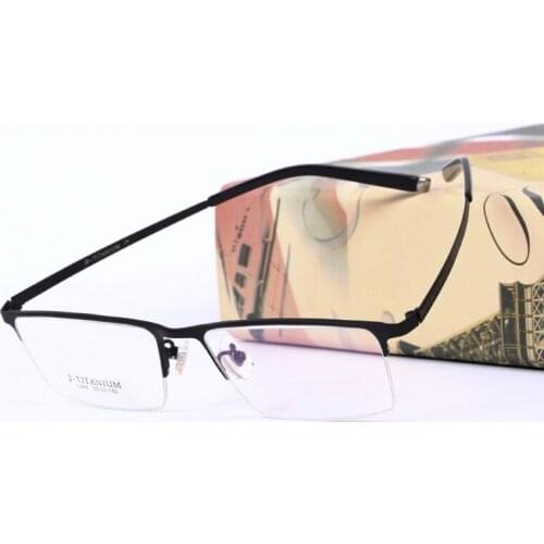 Pure Titanium Plate Glasses Frame Titanium Glasses Frame Fashion Trend Glasses Ultra Light Mens Glasses Titanium Alloy