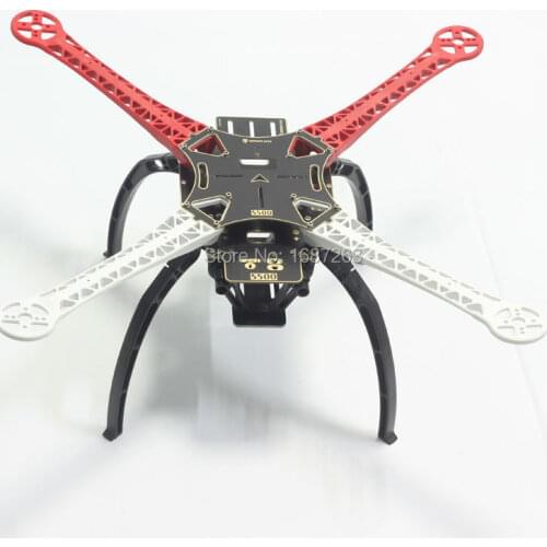 PCB Version S500 SK500 Four Axis Qudcopter Frame w/ High Landing Gear For F450 Upgrade Version FPV Qudcopter Frame