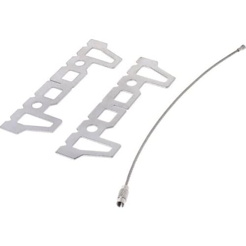 Outdoor Camping Alcohol Stove Cross Stand Stainless Steel Mini Picnic Stove Rack E56D