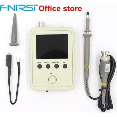 Fully Assembled DSO FNIRSI-150 15001K DIY Digital Oscilloscope Kit With Housing case box with P6100 probe
