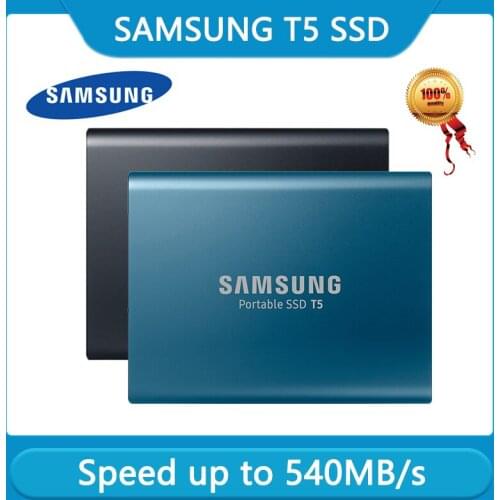 SAMSUNG T5 Portable SSD 1TB - Up to 540MB/s - USB 3.1 External Solid State Drive