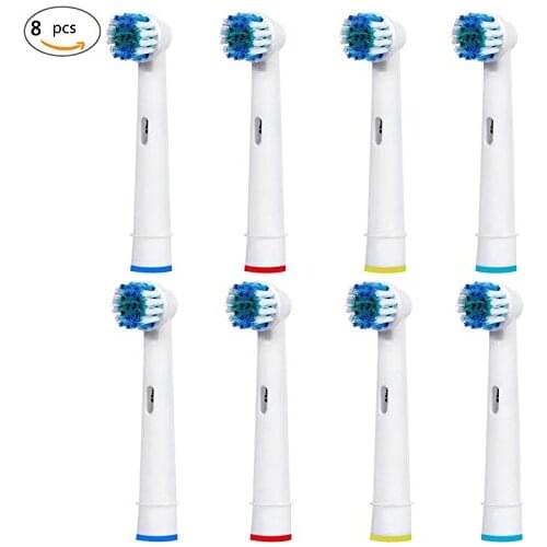 8pcs Replacement Brush Heads For Braun oral B D12 D16 D29 D20 D32 OC20 D10513 OC18 D811 D9525 D9511 D4X D4 D17 D17525 D30 D8011
