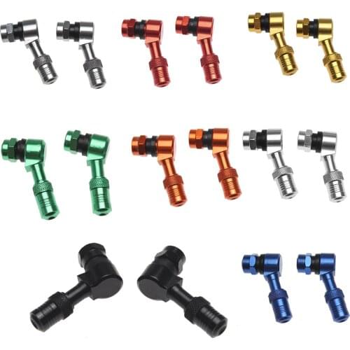 2 PCS 11.3mm Wheel Tire Valve Stem For Kawasaki Honda Suzuki Yamaha Motorcycles Aluminum