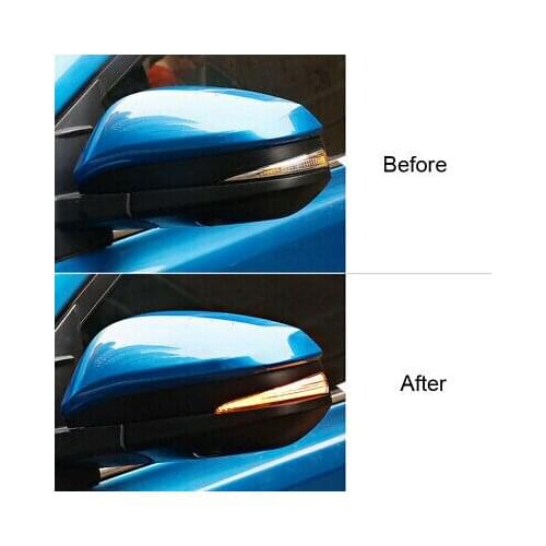 LED Side Mirror Sequential Dynamic Turn Signal Light For Toyota Highlander 15-19