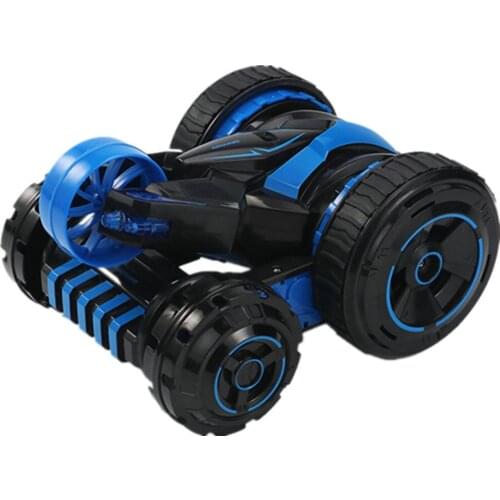 Q49 Ecker One Deformation Flip Cool Lights 360 du Rotation shuang mian che Stunt Car