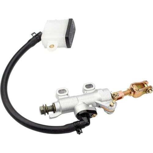 Motorcycle Rear Brake Pump Foot Brake Master Cylinder For 50-250cc Dirt Bike ATV